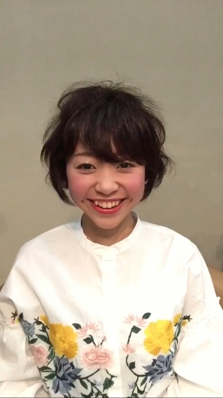 ストレートアイロンで梅雨対策☆