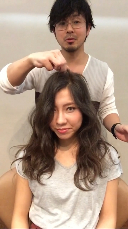 ゆる巻きスタイリング☆
