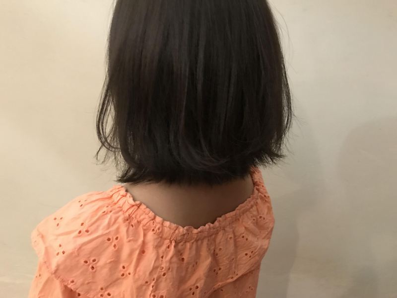 切りっぱなしボブ