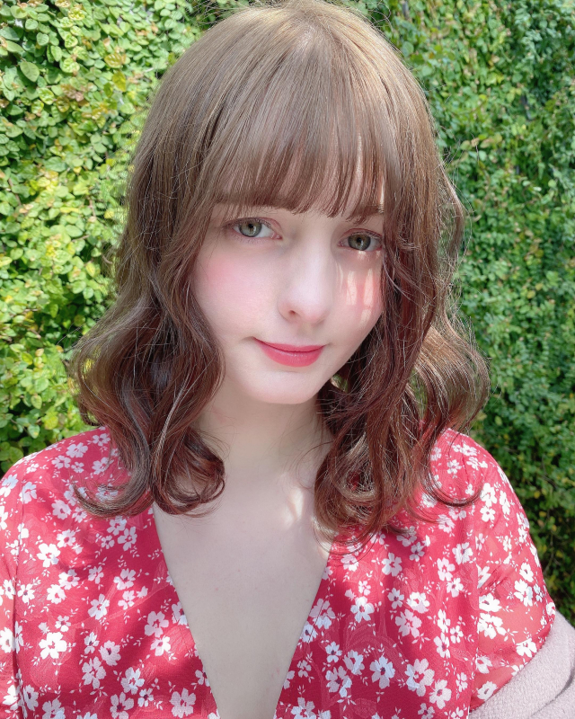 デジタルパーマでコロナも吹き飛ばすふわふわハッピーヘアーに♪