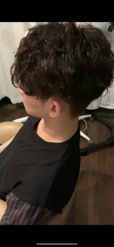 お客様パーマスタイル