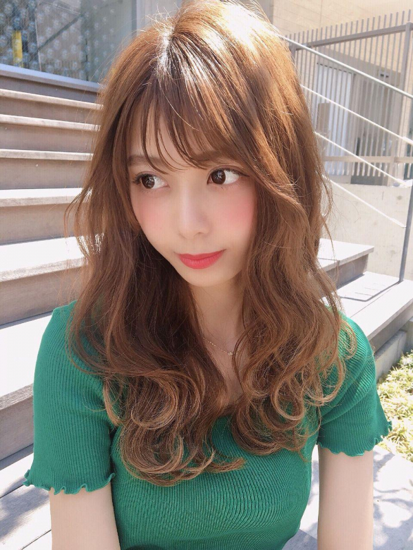 くびれヘア20代30代40代白髪ぼかしグラデーションカラーモテ髪か