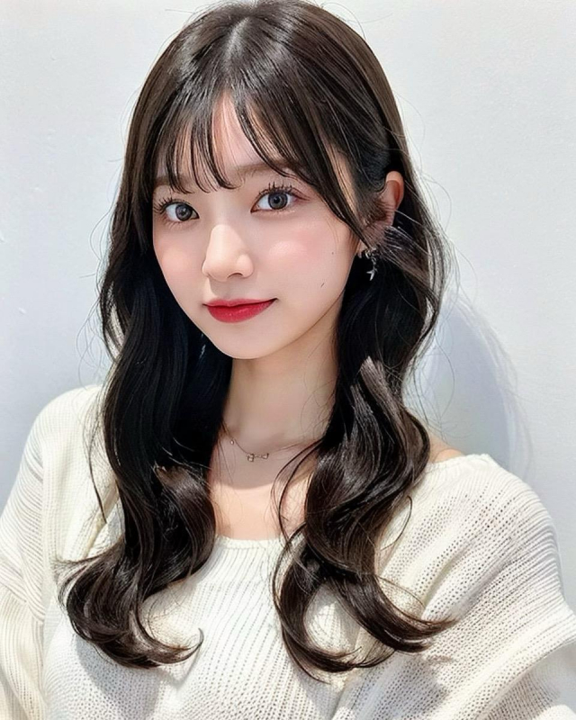 大人かわいい韓国風プリカール艶感ピンクベージュ