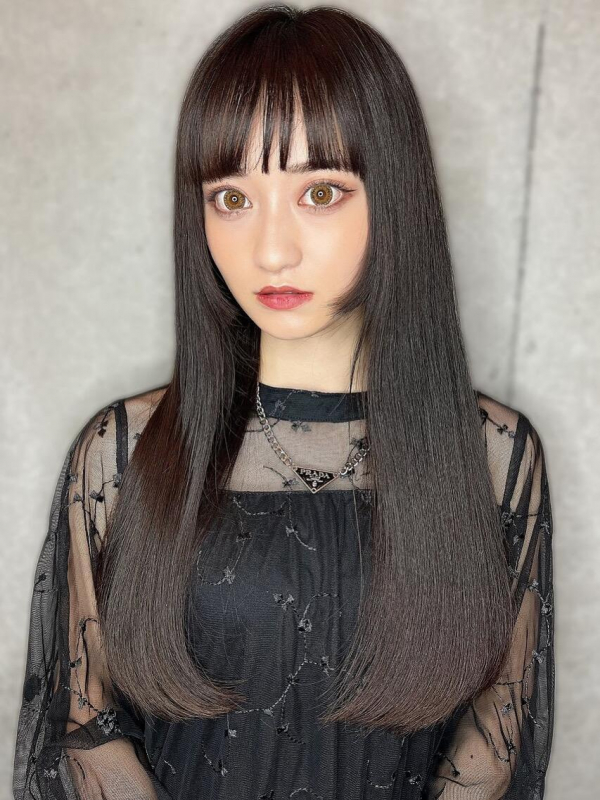 20代30代40代髪質改善トリートメントブルーブラック透け感