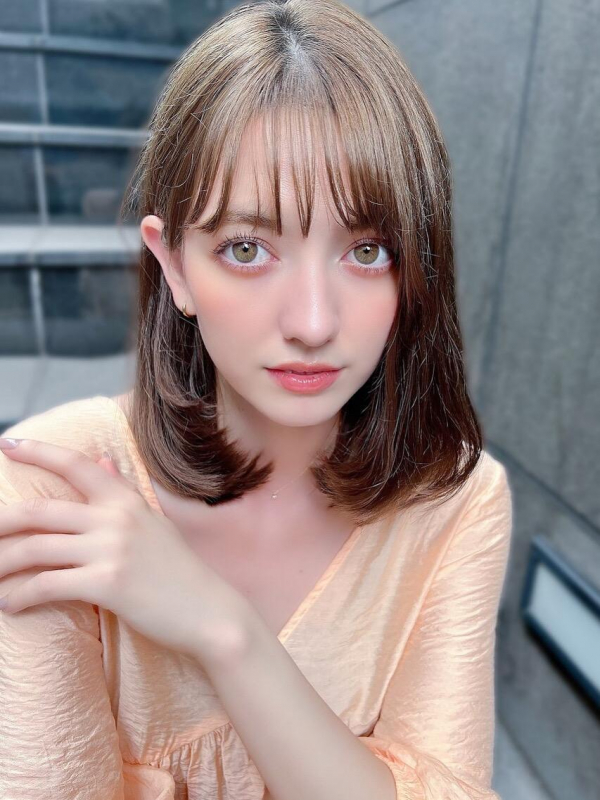 ふんわり質感透明感艶感髪質改善しなやか秋カラー