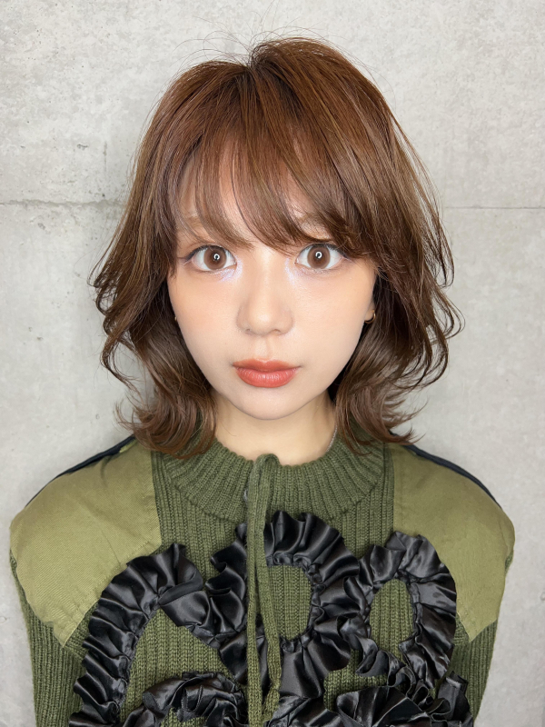 #外ハネボブ #レイヤーボブ #外ハネミディアム　