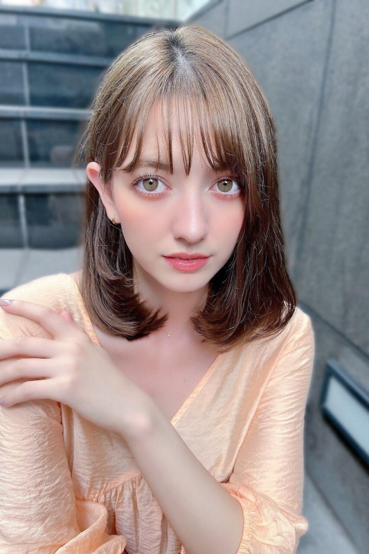 ふんわり質感透明感艶感髪質改善しなやか冬カラー