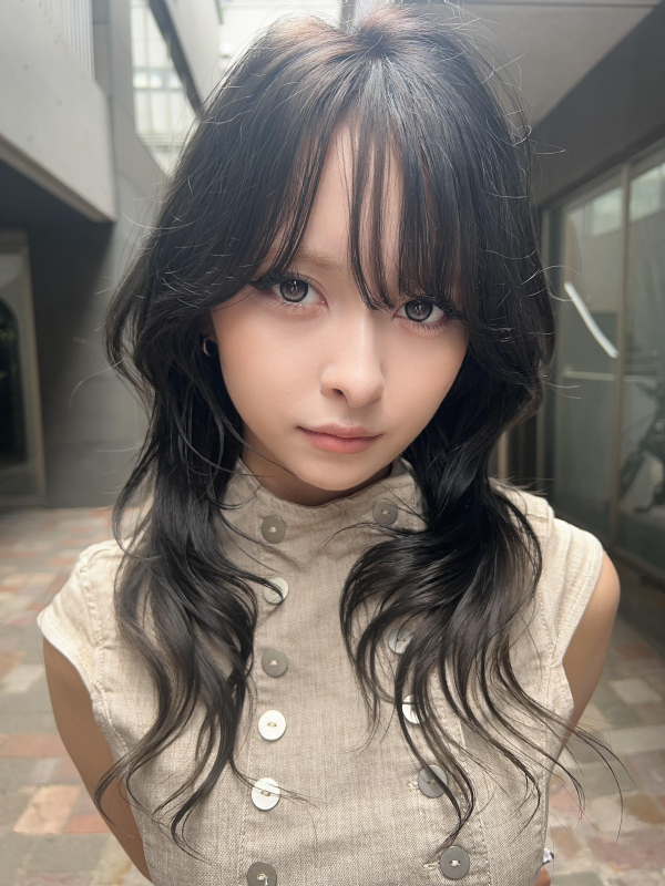 #ハッシュカット#レイヤーカット#くびれヘア #ウルフカット #ダークグレージュ