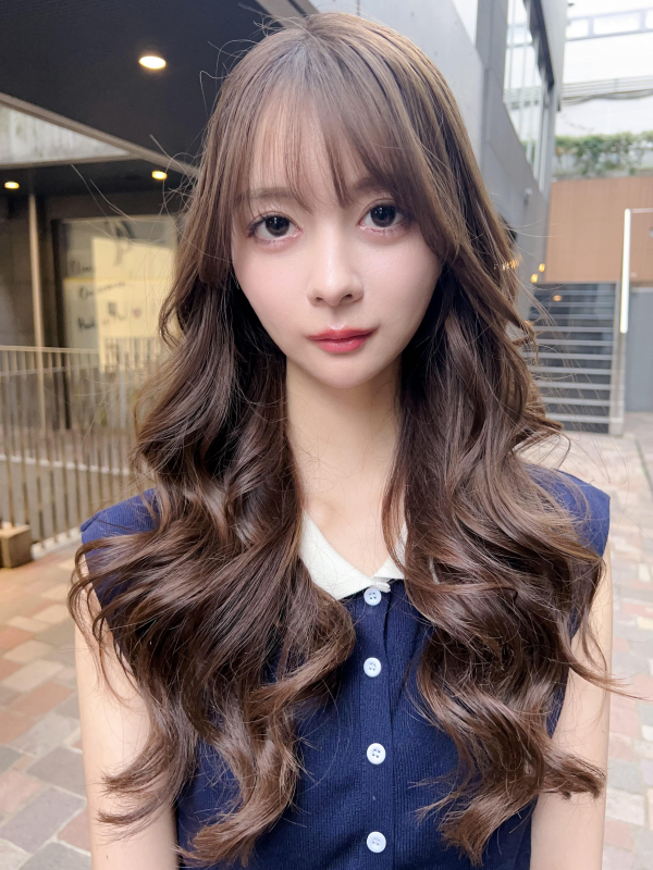 #ミルクティーベージュ #グレージュ #レイヤーカット #ハッシュカット #くびれヘア 